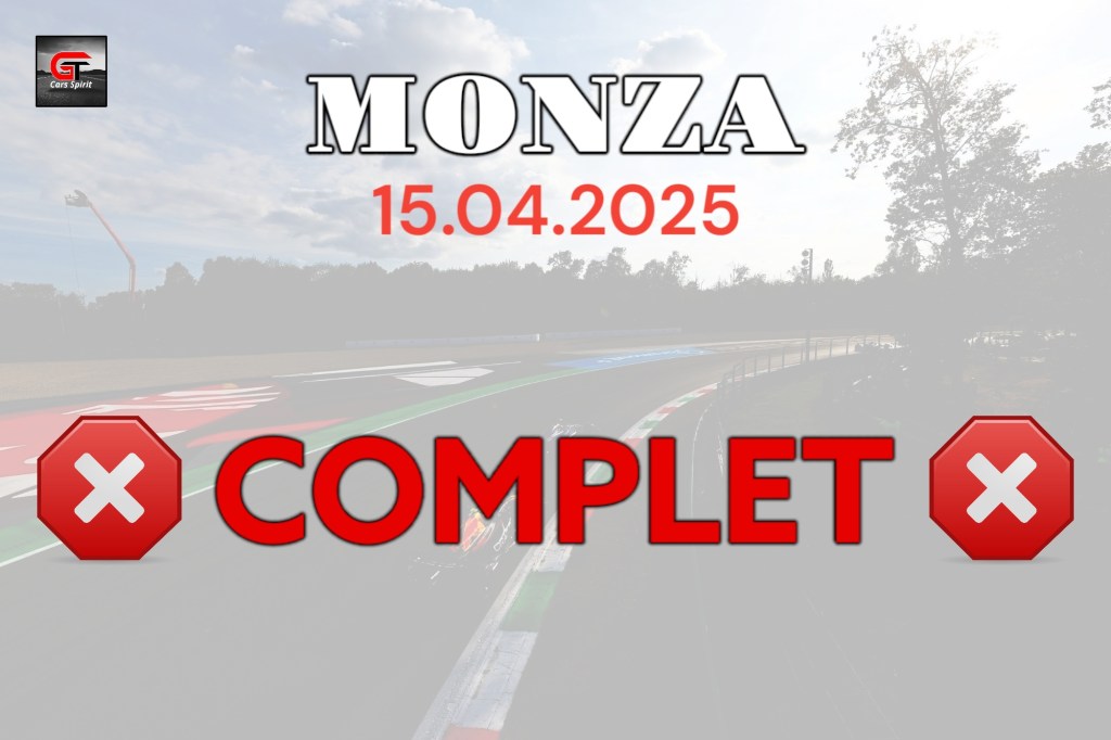 La sortie circuit à Monza est désormais complète&nbsp;!