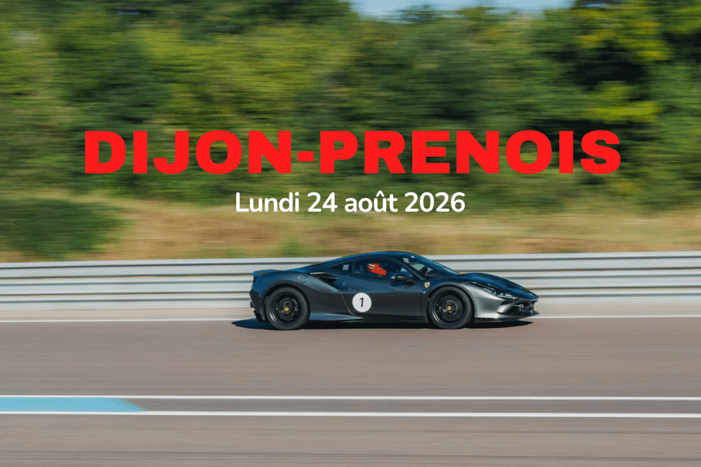 Sortie circuit à Dijon lundi 24 août&nbsp;2026
